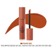 3CE Soft Lip Lacquer Tawny Red