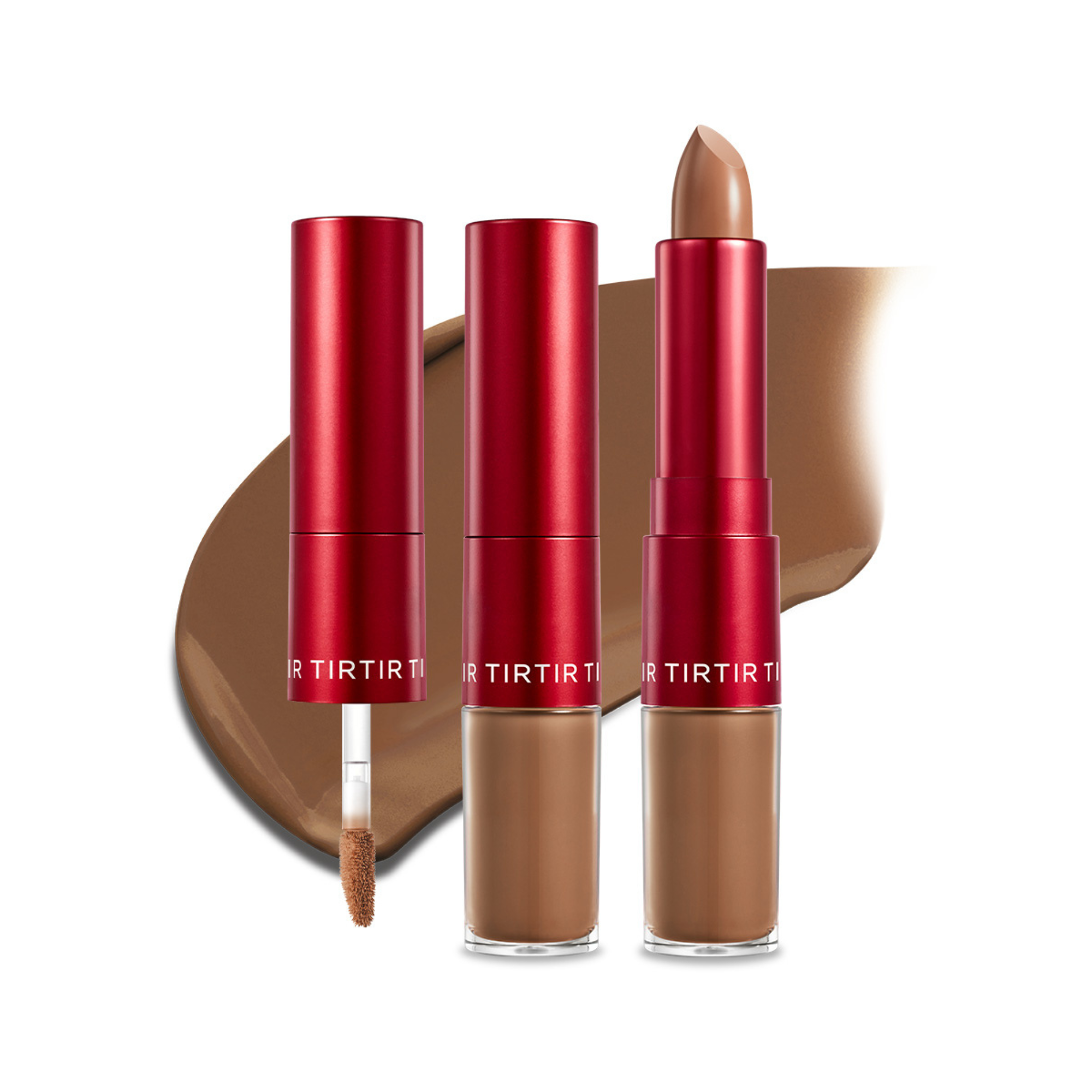 TIRTIR Glide Hide Blurring Concealer 8.7 N Korean dual-action deep neutral concealer 72-hour wear