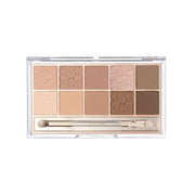 CLIO Pro Eye Palette 04 Street Brick 10-shade eyeshadow palette