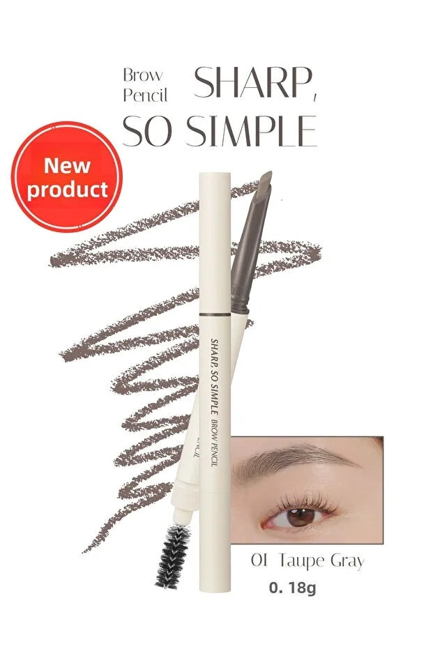 CLIO Sharp So Simple Brow Pencil 01 Taupe Gray