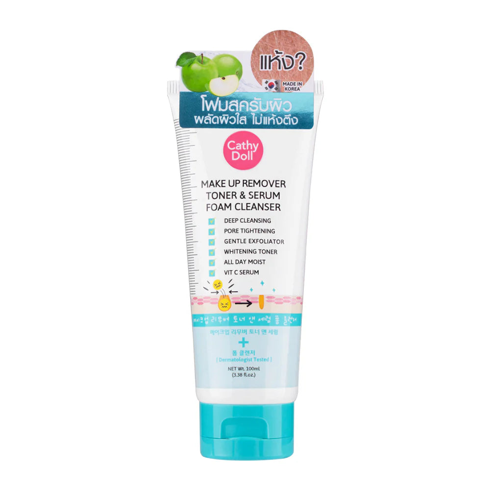 Cathy Doll Toner Serum Foam Cleanser