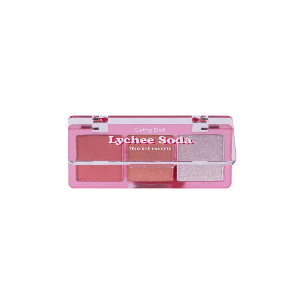 Cathy Doll Trio Eye Palette 01 Lychee Soda