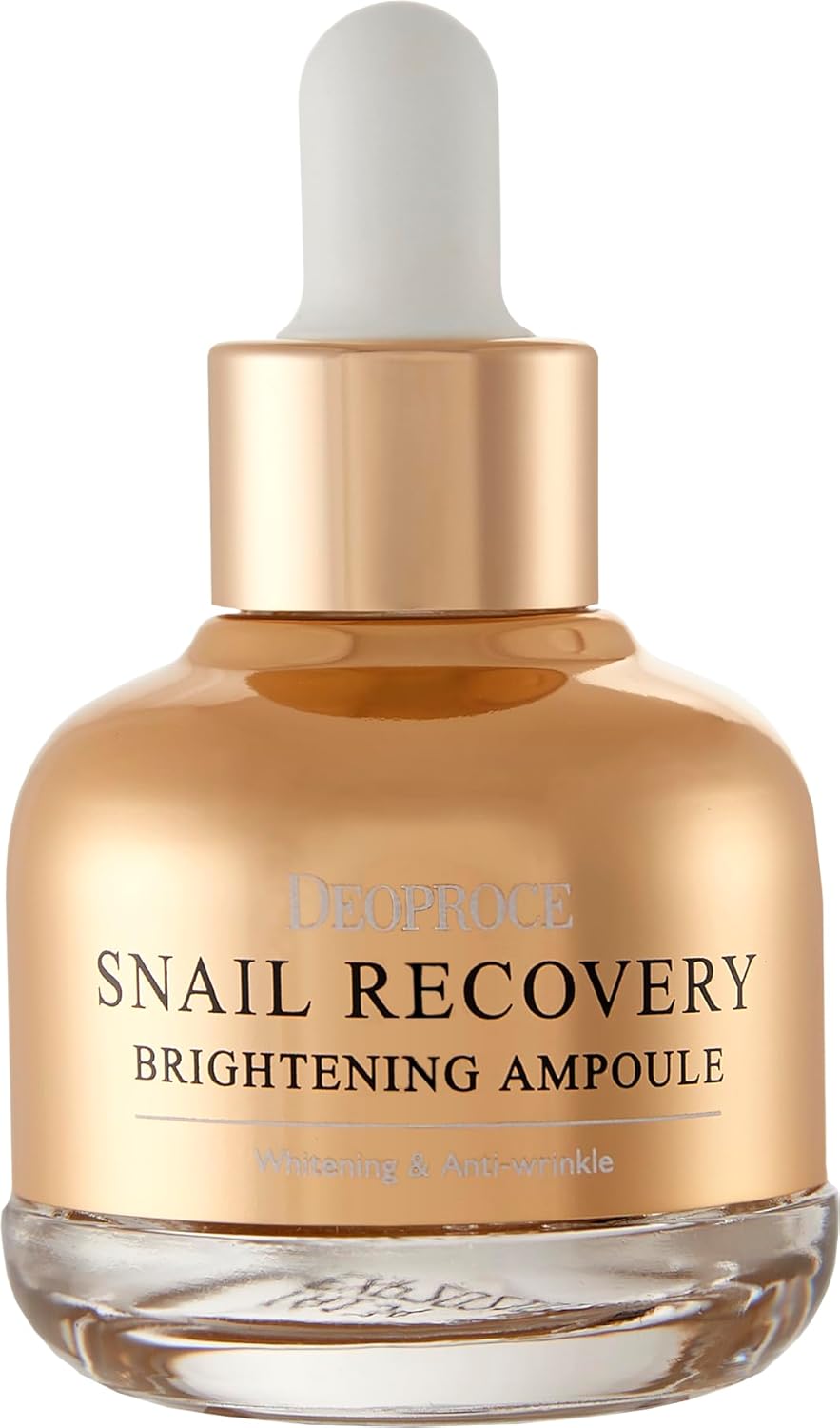 Deoproce Snail Recovery Brightening Ampoule 30ml dropper
