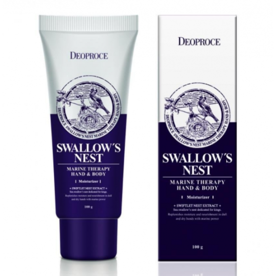Deoproce Swallow s Nest Marine Therapy Hand Body Moisturizer 100g
