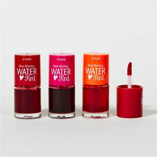 ETUDE Dear Darling Water Tint 3 Colors Set Korean lip tint gift bundle vibrant shades