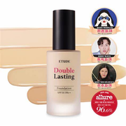 ETUDE Double Lasting Foundation SPF35 PA Korean long-wearing liquid foundation full coverage 24 hours