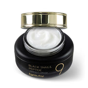 Farmstay Black Snail Peptide 9 Perfect Cream 55g black jar