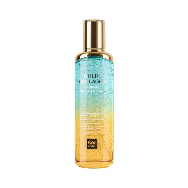Farmstay Gold Collagen Nourishing 2-in-1 Serum Toner 500ml