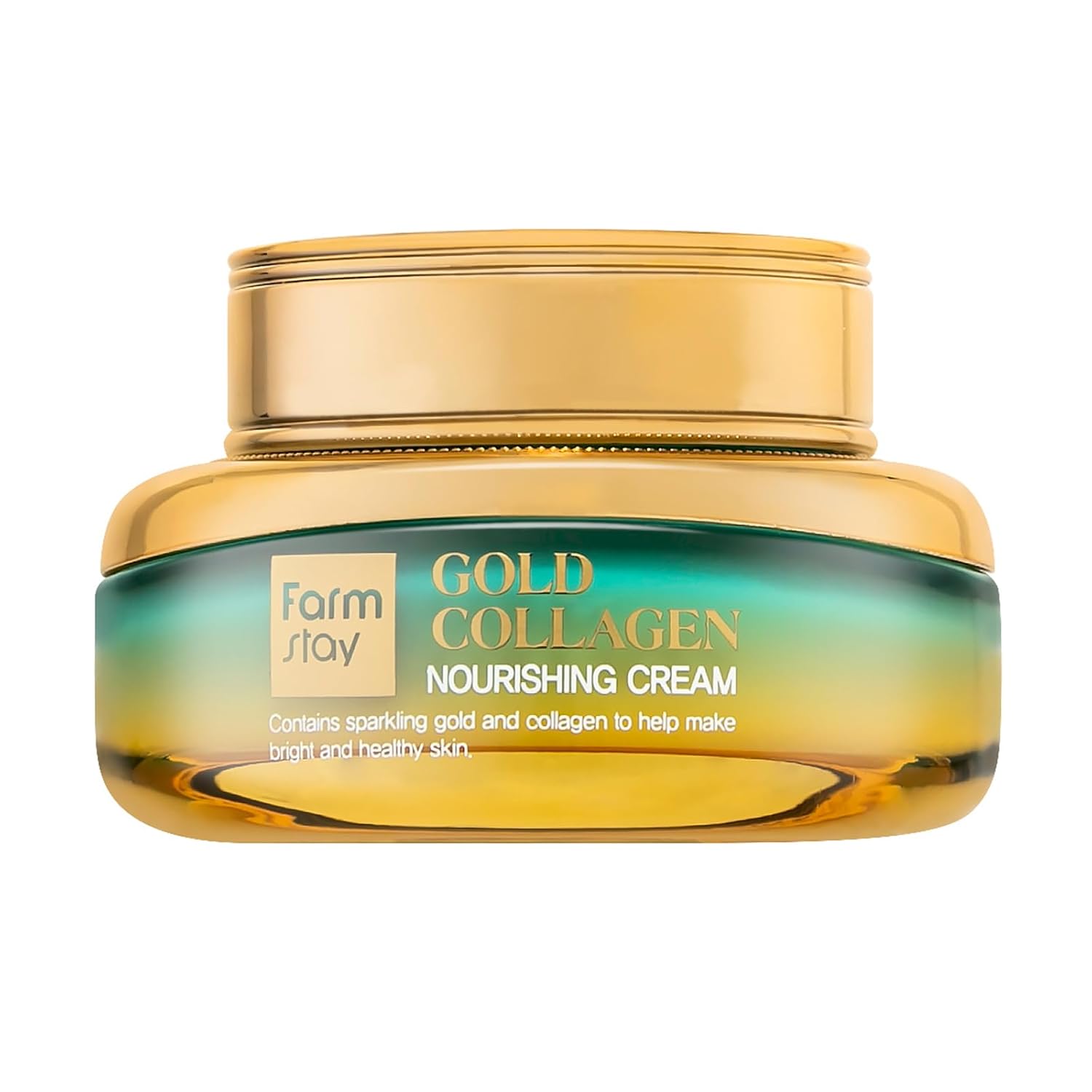 Farmstay Gold Collagen Nourishing Cream 50g gold jar