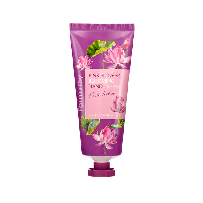 Farmstay Pink Flower Blooming Hand Cream Pink Lotus 100ml
