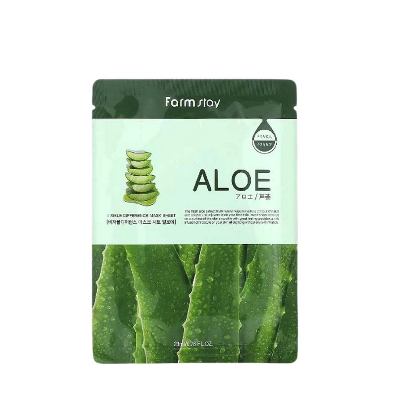 Farmstay Visible Difference Mask Sheet Aloe