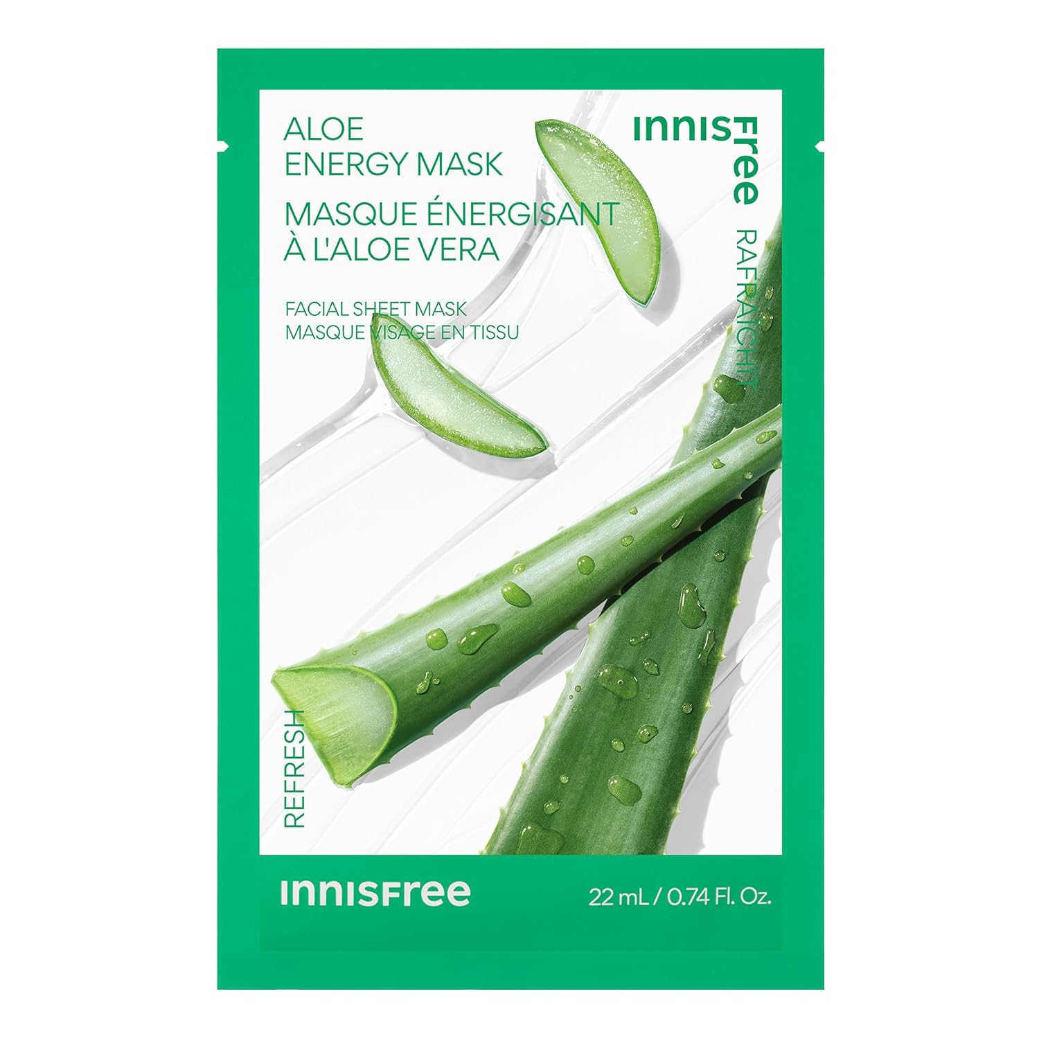 INNISFREE Aloe Energy Mask 22ml sheet mask