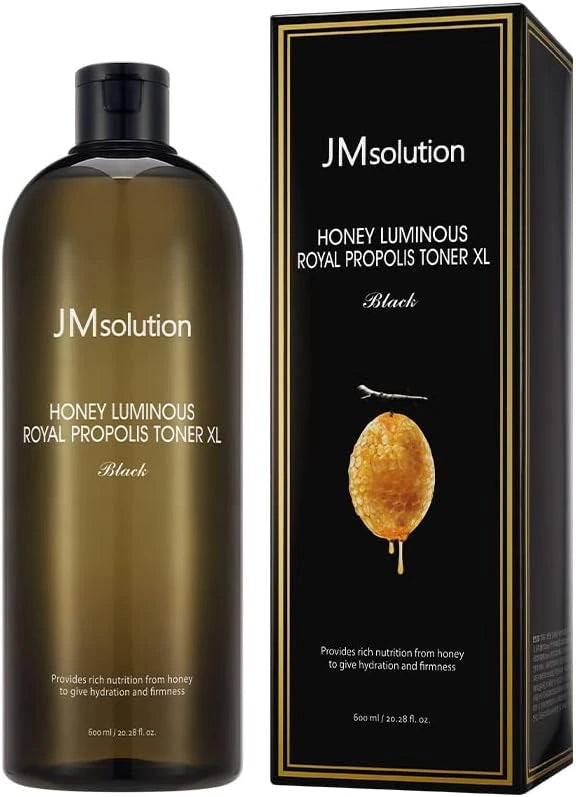 JMsolution Honey Luminous Royal Propolis Toner XL Black 600ml