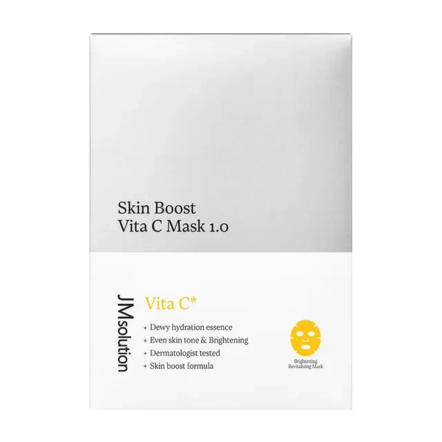 JMsolution Skin Boost Vita C Mask 1.0 sheet mask