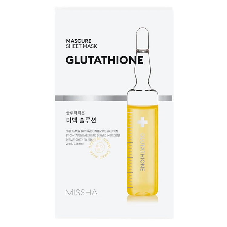 MISSHA Mascure Sheet Mask Glutathione