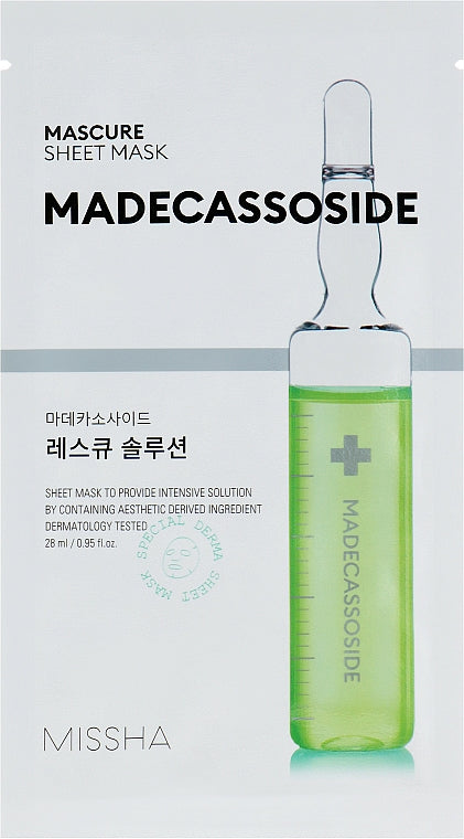 MISSHA Mascure Sheet Mask Madecassoside