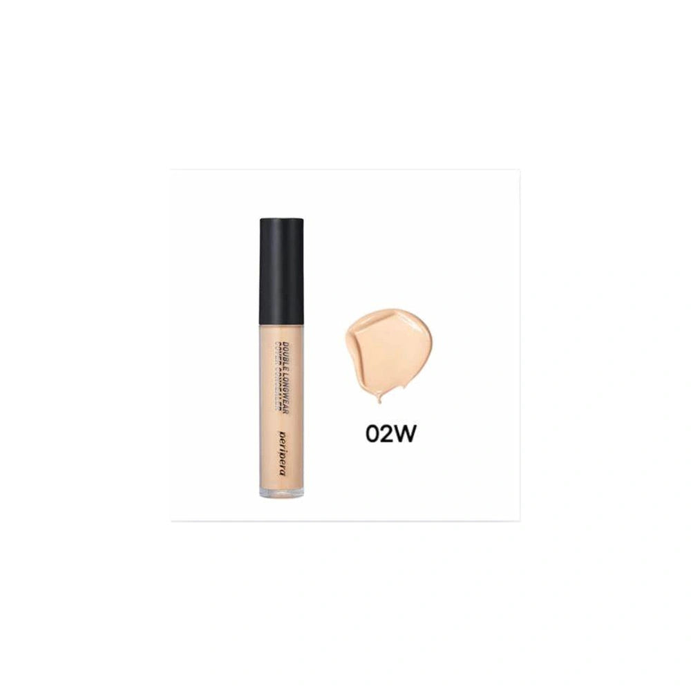 Peripera Double Longwear Cover Concealer 02W Natural Beige
