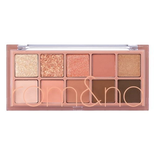 rom&nd Better Than Palette No.01 Pampas Garden - Korean 10-shade warm neutral eyeshadow palette