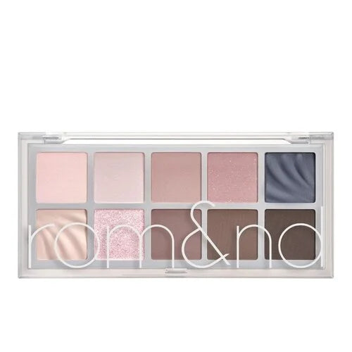rom&nd Better Than Palette No.13 Odd Breeze Garden - Korean 10-shade cool-toned eyeshadow palette