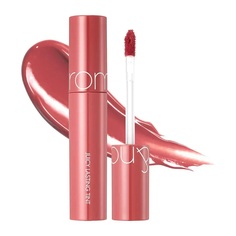 rom&nd Juicy Lasting Tint No.11 Pink Pumpkin - Korean glossy juicy lip tint in pink pumpkin coral