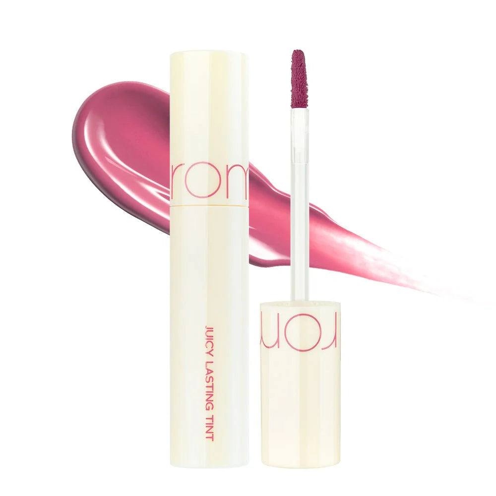 rom&nd Juicy Lasting Tint No.28 Bare Fig - Korean glossy juicy lip tint in soft bare fig