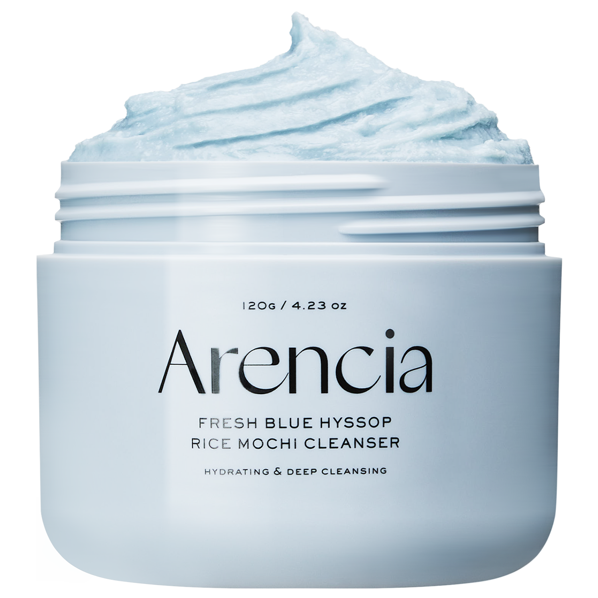 Arencia Fresh Blue Hyssop Rice Mochi Cleanser