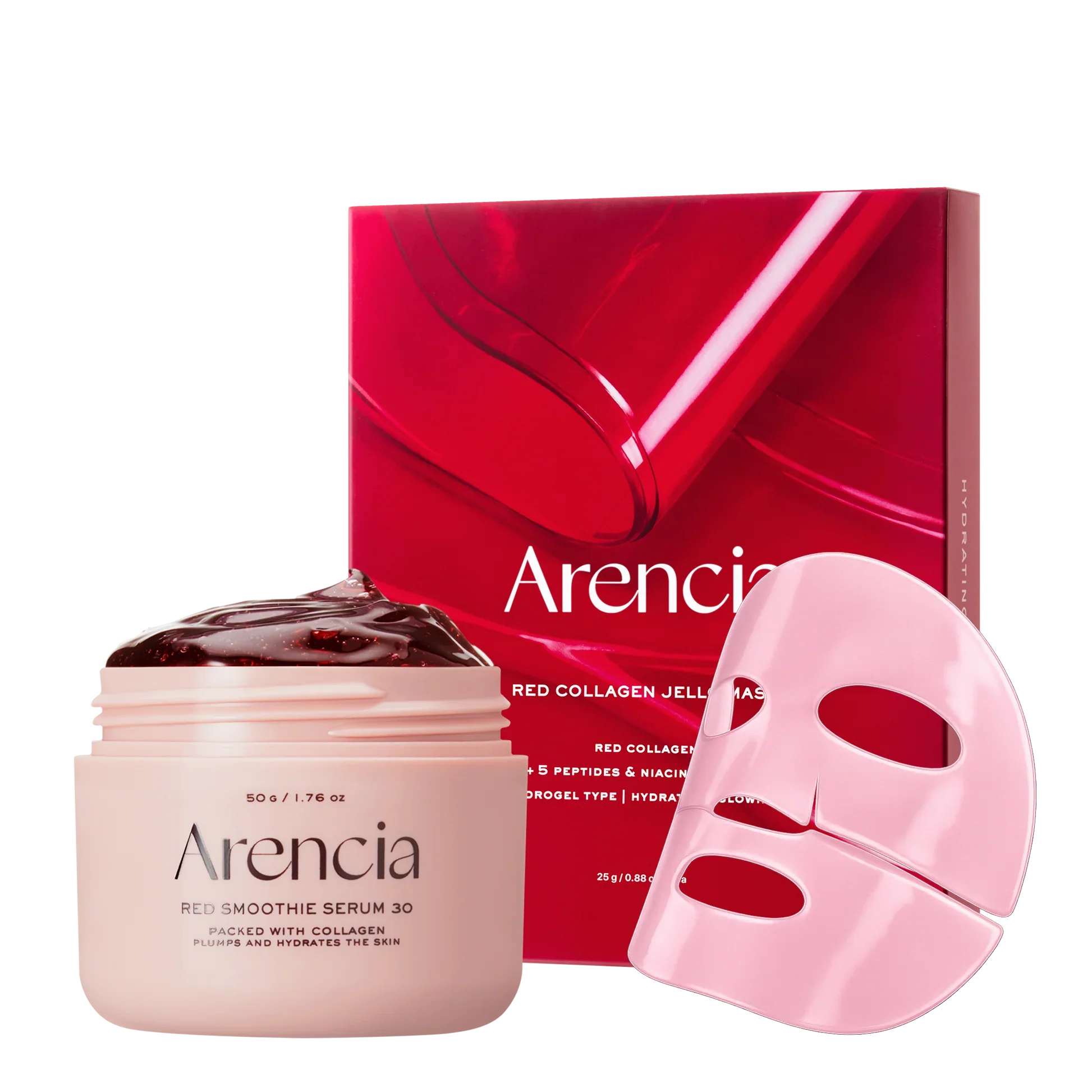 Arencia Red Collagen Jello Mask