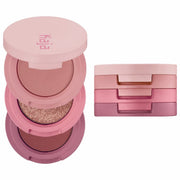 Kaja Beauty Bento Eyeshadow Trio Glowing Guava