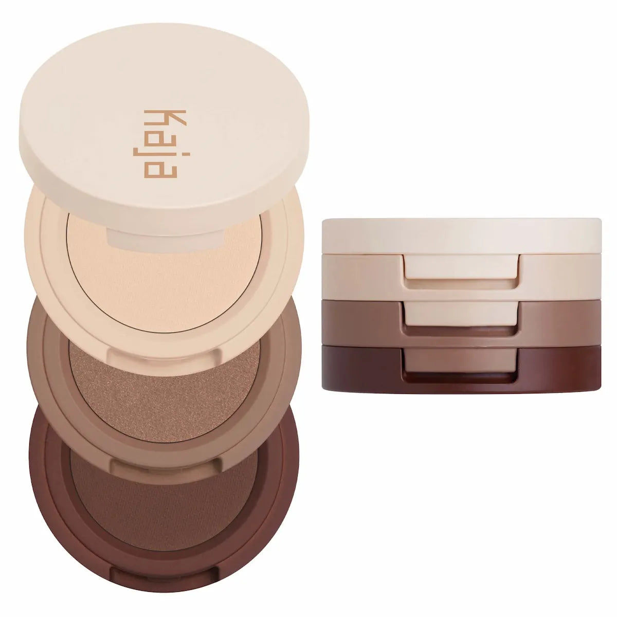 Kaja Beauty Bento Eyeshadow Trio Neutral Moment