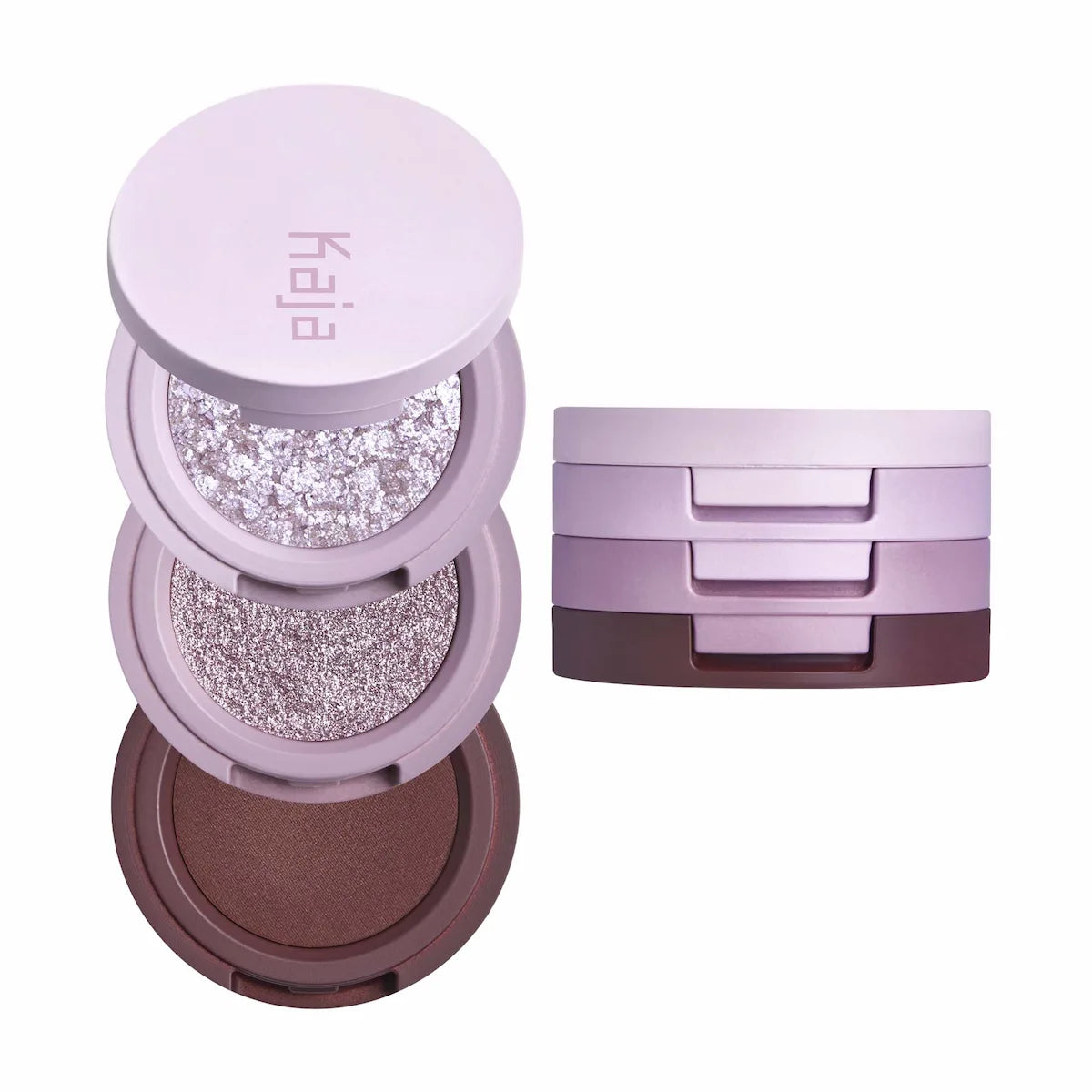 Kaja Beauty Bento Eyeshadow Trio Taro Bubble Tea