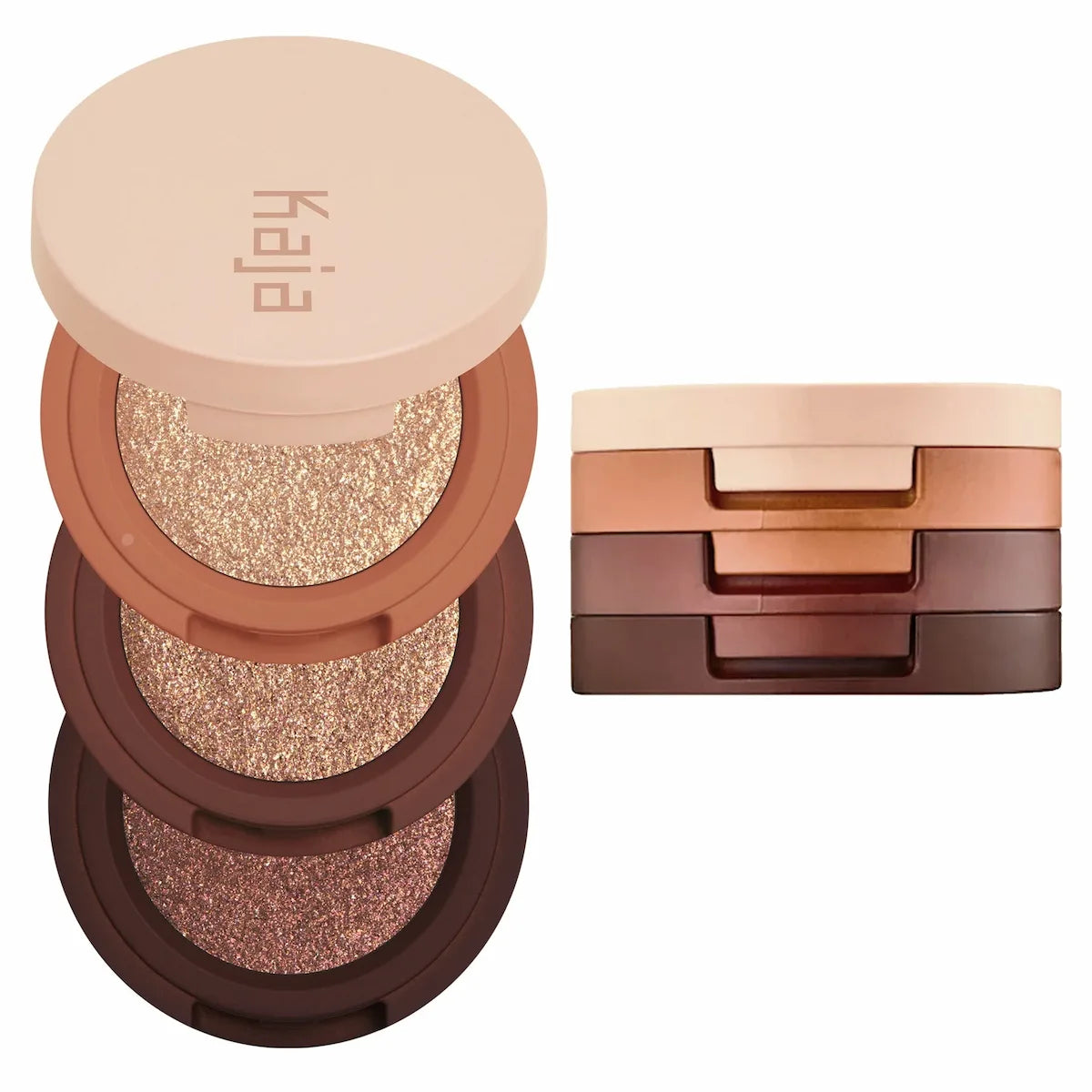 Kaja Beauty Bento Eyeshadow Trio Toasted Caramel
