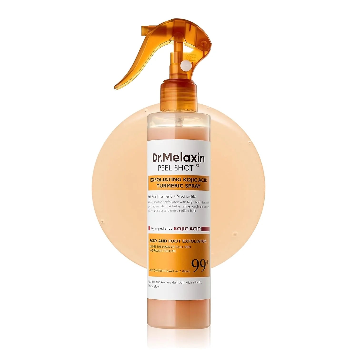 Dr.Melaxin Peel Shot Exfoliating Kojic Acid Turmeric Spray