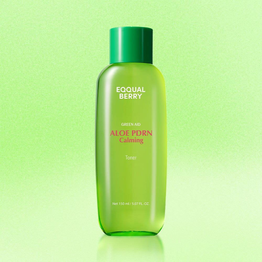 EQQUALBERRY GREEN AID Aloe PDRN Calming Toner
