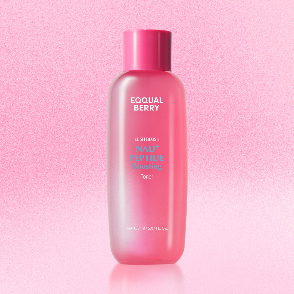 EQQUALBERRY LUSH BLUSH NAD+ Peptide Boosting Toner