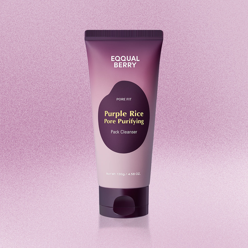 EQQUALBERRY PORE FIT Purple Rice Pore Purifying Pack Cleanser