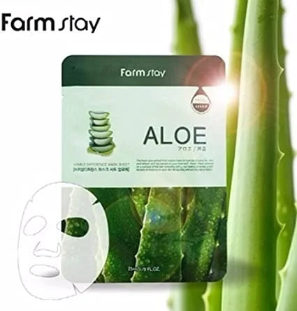 Farmstay Aloe Visible Difference Mask Sheet
