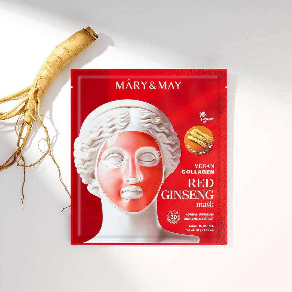 Mary&May Vegan Collagen Red Ginseng Mask