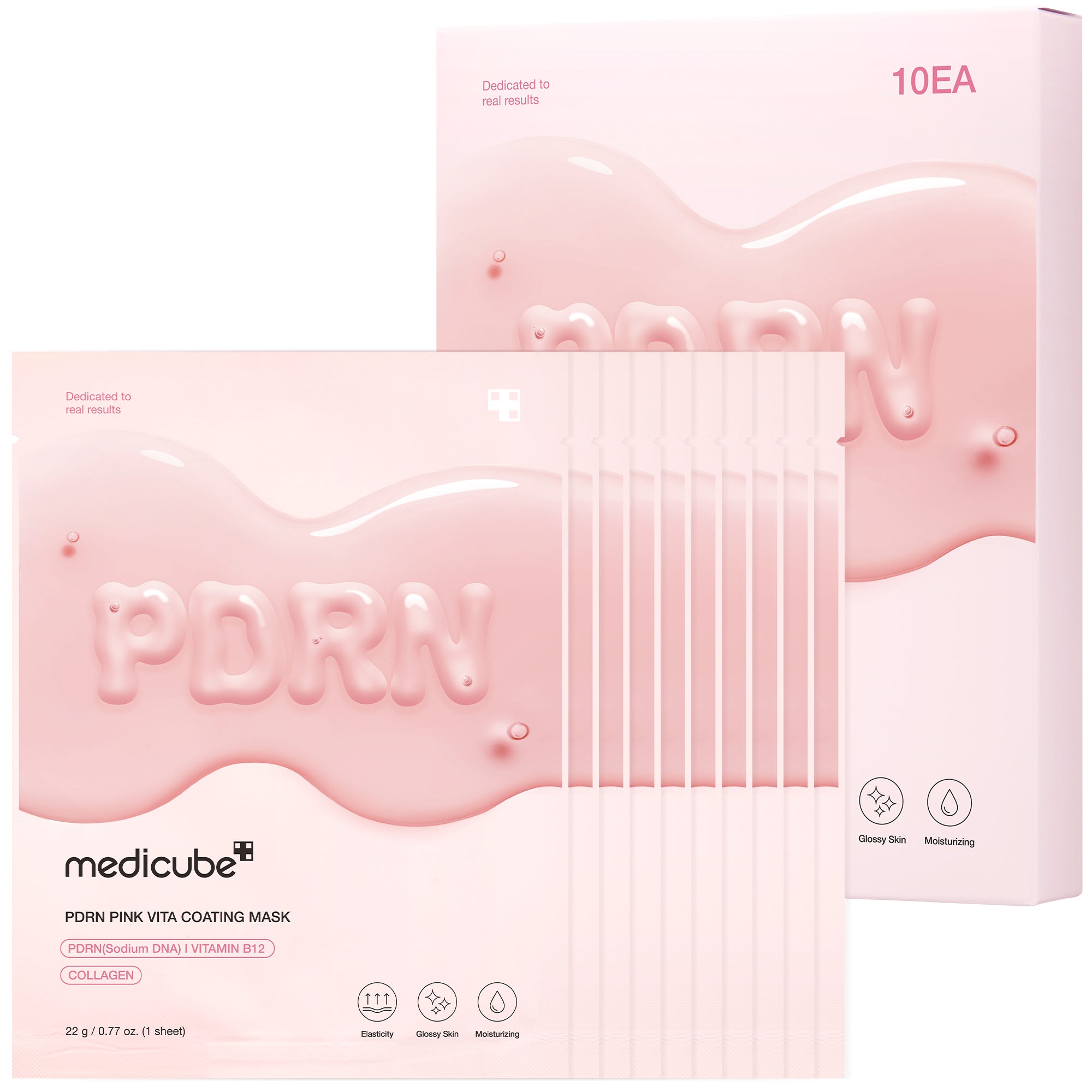 Medicube PDRN Pink Vita Coating Mask