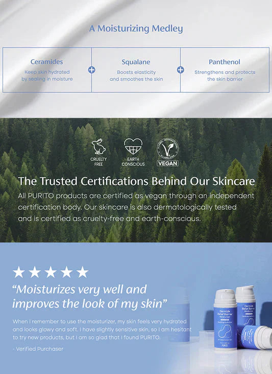 Purito Seoul Dermide Relief Barrier Moisturizer